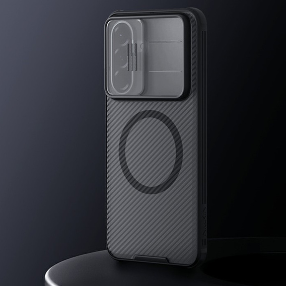 Pouzdro Nillkin CamShield Pro Magnetic pro Samsung Galaxy A57 5G, průhledné / černé