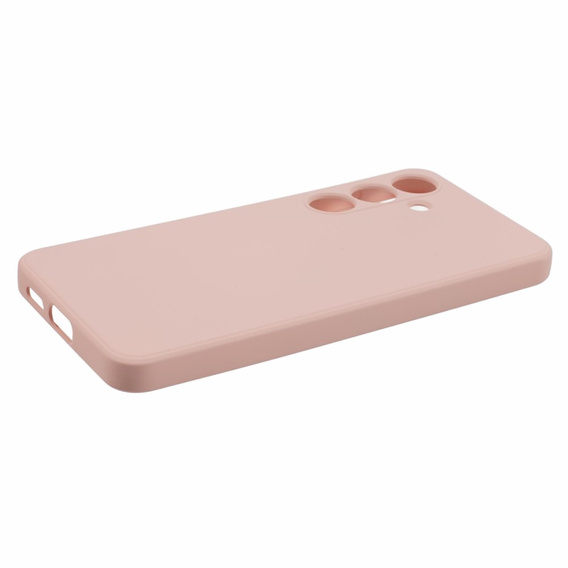 Pouzdro pro Samsung Galaxy S24+ Plus, Silicone Lite, růžové