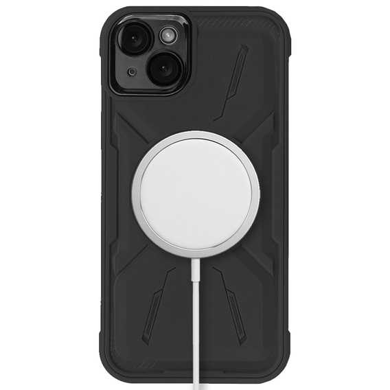 Pouzdro pro iPhone 15 Plus, ERBORD Armor Mag, černé
