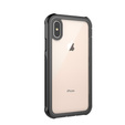 Pouzdro pro iPhone X / XS, Shockproof, s fólií, černé