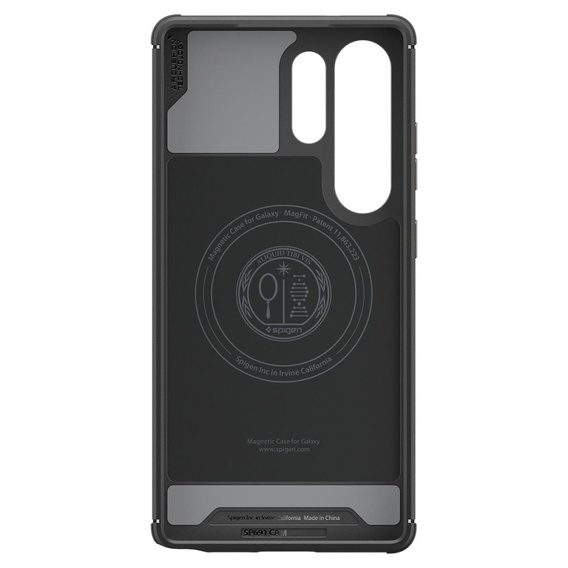 Pouzdro Spigen pro Samsung Galaxy S25 Ultra, Core Armor MagSafe, černé + 9H tvrzené sklo