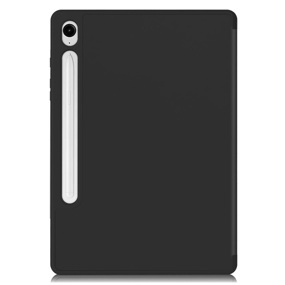 Pouzdro pro Samsung Galaxy Tab S9 FE / S10 FE, Smartcase s prostorem pro stylus, černé
