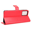 Klopové pouzdro pro Motorola Moto E14, Crazy Horse Wallet, červené