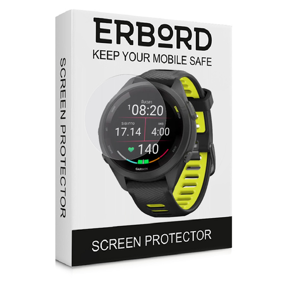 3x ERBORD Hydrogelová fólie pro Garmin Forerunner 265S