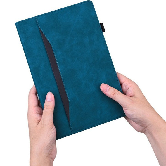 Pouzdro pro Lenovo Tab P12 Pro 12.6, Classic, s prostorem pro stylus, modré