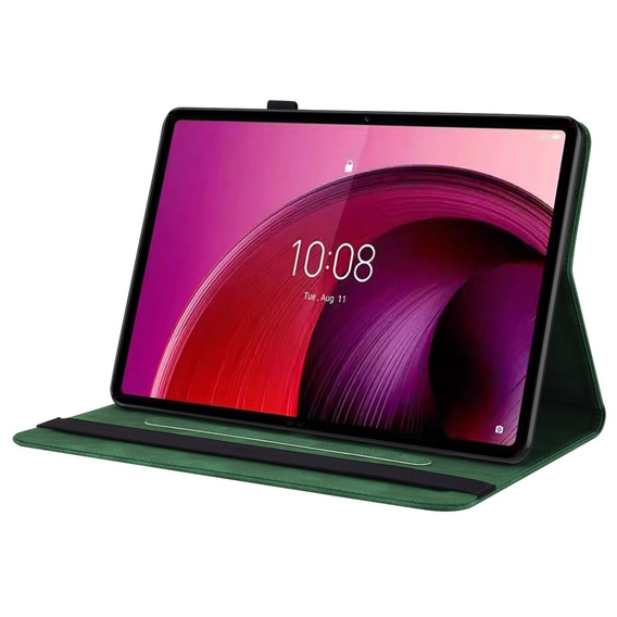 Pouzdro pro Lenovo Tab M11, Butterfly, zelené