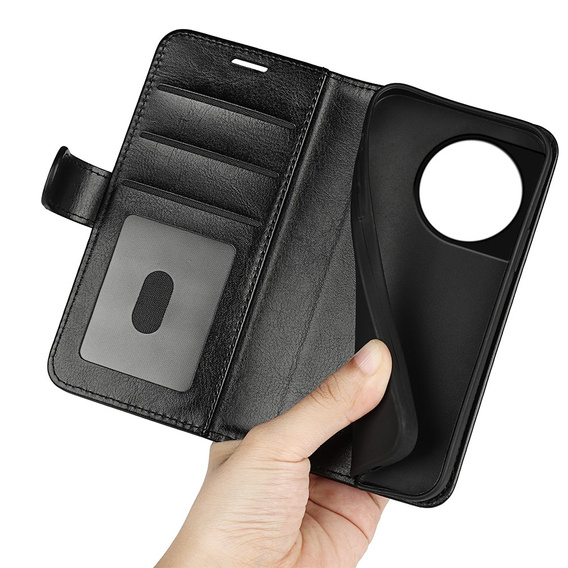Klopové pouzdro pro OnePlus 11 5G, Wallet Case, černé