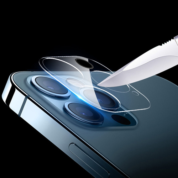 Tvrzené sklo na fotoaparát pro iPhone 14 Pro / 14 Pro Max, průhledné