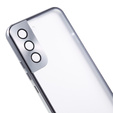 Pouzdro pro Samsung Galaxy S21, Magnetic Dual Glass, stříbrné