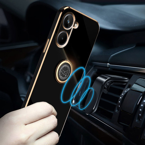 Pouzdro pro Realme 10 4G, Electro Ring, černé