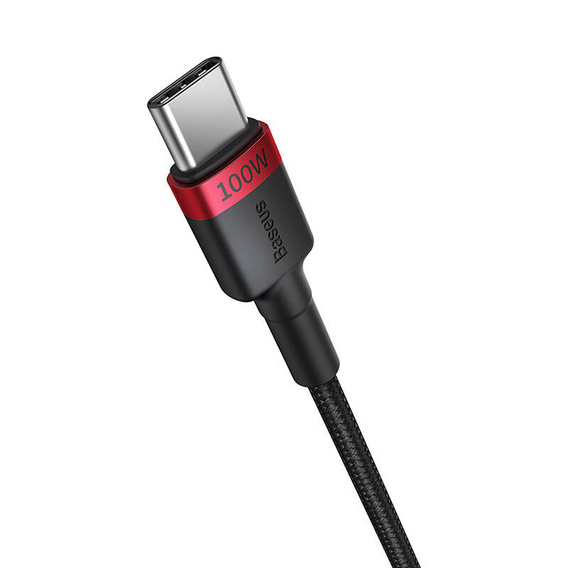 Baseus Cafule USB-C na USB-C 100W kabel 1m - sada 2 kusů