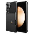 Pouzdro pro Samsung Galaxy A55 5G, Card Holder Kickstand, černé