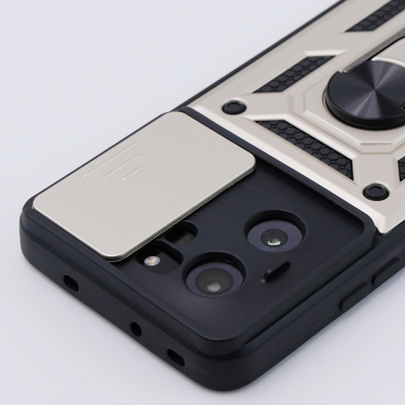 Pouzdro pro Xiaomi 13T / 13T Pro, CamShield Slide, zlaté