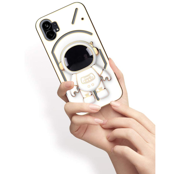 Pouzdro pro Nothing phone 1 5G, Astronaut, bílé