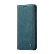 Pouzdro CASEME pro Samsung Galaxy A51, Leather Wallet Case, zelené