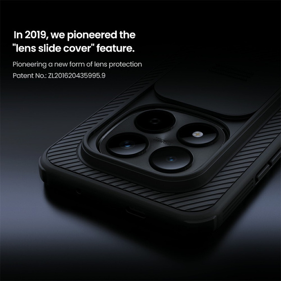 Pouzdro NILLKIN Camshield Pro s krytem fotoaparátu pro Xiaomi Redmi Note 15 Pro Plus 5G