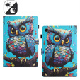 Pouzdro pro Samsung Galaxy Tab A9 X110 / X115, owl