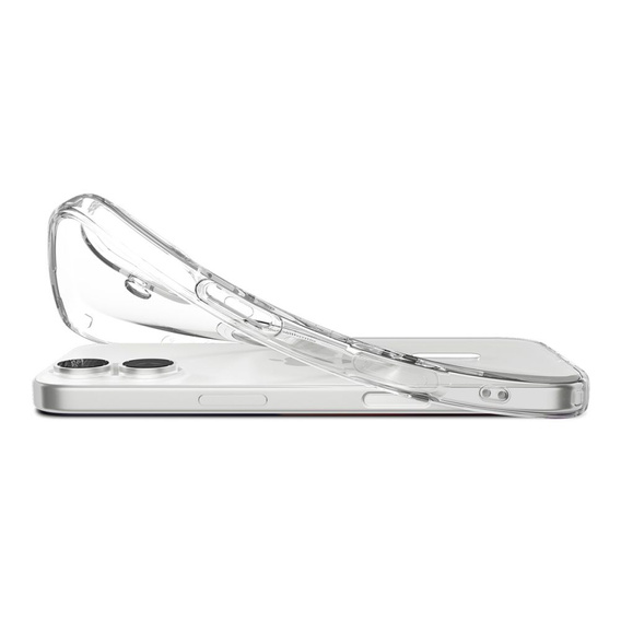 Spigen pouzdro pro iPhone 17, Liquid Crystal MagSafe, čiré/bílé