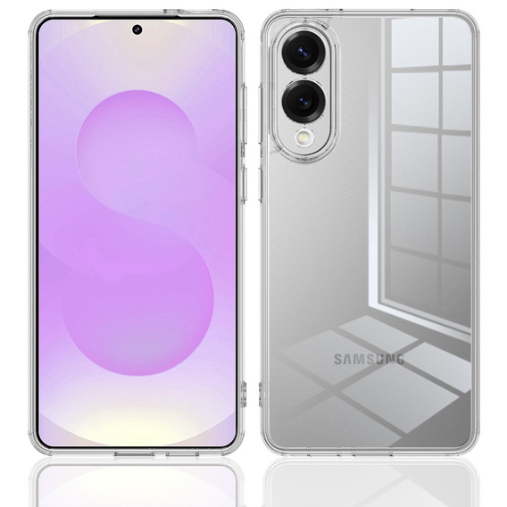 Pouzdro pro Samsung Galaxy S25 Edge, Fusion Hybrid, průhledné