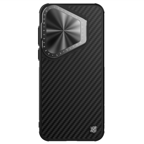 Pouzdro pro Huawei Pura 70 Pro / 70 Pro +, pancéřované Nillkin, Carboprof Case, pro Magsafe, černé