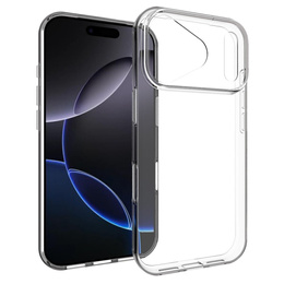 TPU ochranné pouzdro pro iPhone 17 Pro Max - průhledné
