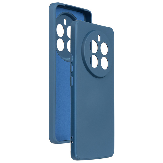 Pouzdro pro Realme 12 Pro 5G / 12 Pro+ 5G, Silicone Lite, námořnicky modré