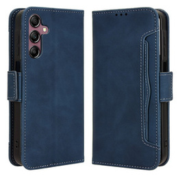 Klopové pouzdro pro Samsung Galaxy A15 4G / 5G, Card Slot, námořnicky modré