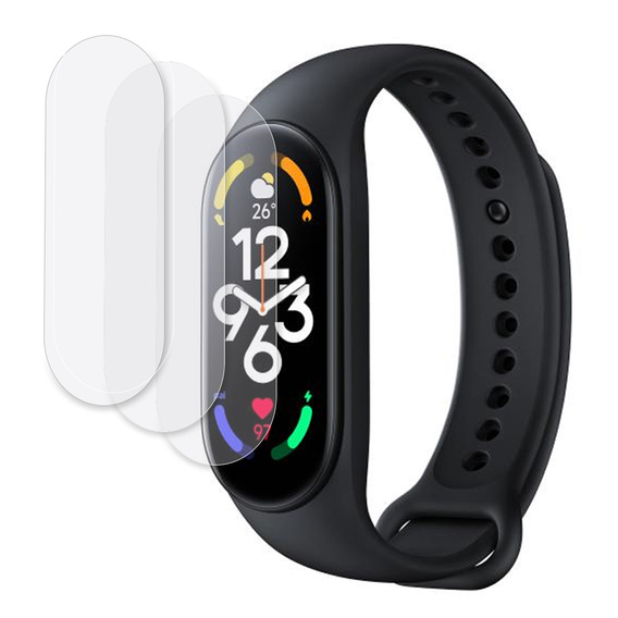 3x ERBORD Hydrogelová fólie pro Xiaomi Mi Band 5