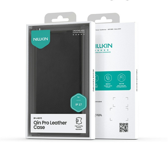 Pouzdro s klopou NILLKIN CamShield Qin Pro pro iPhone 17