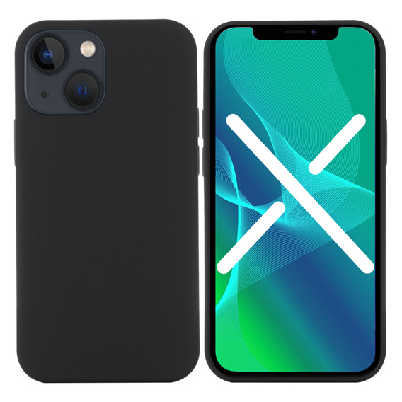 Pouzdro pro iPhone 14, Silicone MagSafe, černé