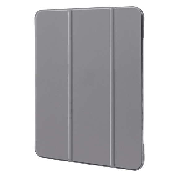 Pouzdro pro iPad Pro 11 2021/2022, Smartcase s prostorem pro stylus, šedé