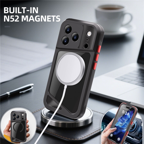 Vodotěsné pouzdro SHELLBOX GTM IP68 s MagSafe pro iPhone 17 Pro