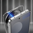 Pouzdro pro Nothing Phone 3a Pro, Frame Case, stříbrné