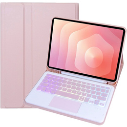 Pouzdro s podsvícenou klávesnicí Bluetooth a touchpadem pro Samsung Galaxy Tab S11