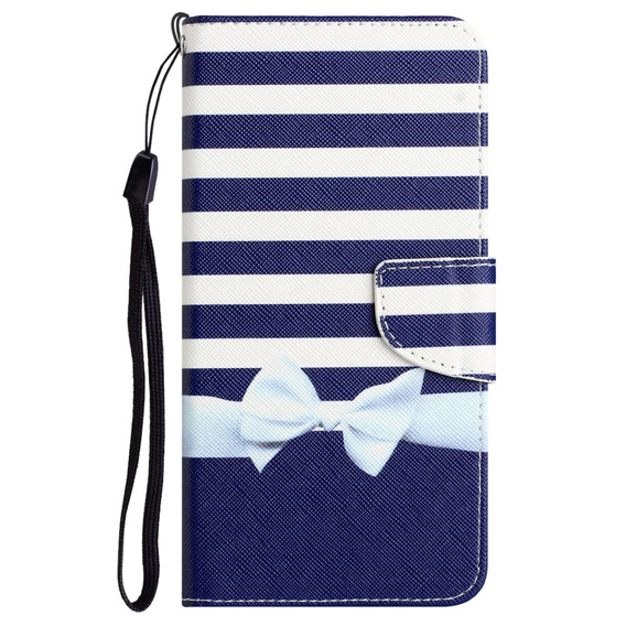 Klopové pouzdro pro Xiaomi Redmi 13C / Poco C65, Wallet, Bowknot, modré