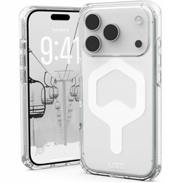 Pouzdro Urban Armor Gear pro iPhone 17 Pro Max, Plyo MagSafe, Ice/White