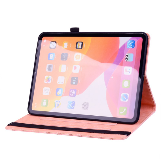 Pouzdro s klopou pro Lenovo Tab M11, flower, růžové
