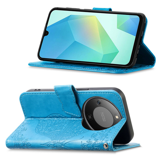 Pouzdro s klopou Butterfly pro Honor Magic 8 Lite