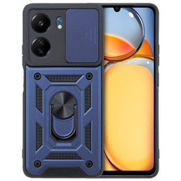 Pouzdro pro Xiaomi Redmi 13C / Poco C65, CamShield Slide, modré