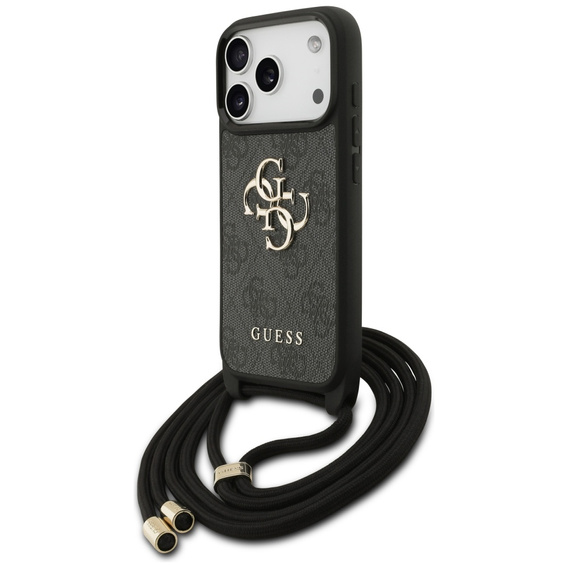 Pouzdro GUESS 4G Big Logo Cord Stap Crossbody pro iPhone 17 Pro