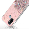 Pouzdro pro Oppo A53 2020, Glittery, růžové