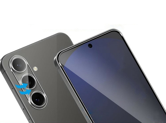 Tvrzené sklo na fotoaparát pro Samsung Galaxy A56, průhledné