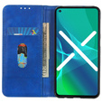 Flipové pouzdro pro Oppo Reno8 T, Split Leather, modré