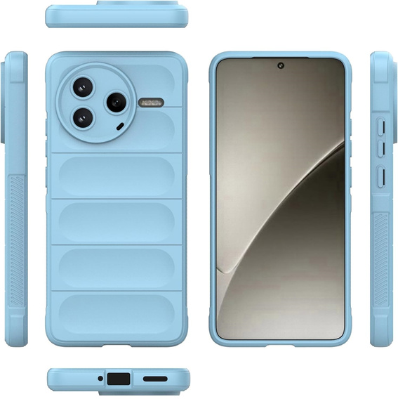 Pouzdro pro Xiaomi Poco F7 Pro, Gaming Shockproof, modré
