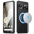 Ochranné pouzdro na fotoaparát pro Google Pixel 8, CamShield MagSafe, transparentní / černé
