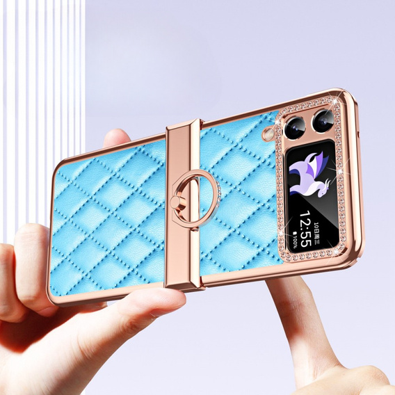 Pouzdro pro Samsung Galaxy Z Flip 4 5G, Rhombus Grid