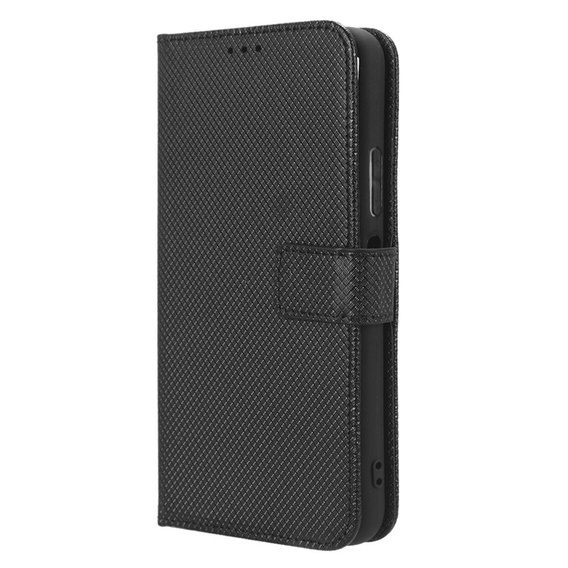 Klopové pouzdro pro Infinix Hot 20 5G, Wallet Smart Magnet Case, černé