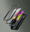 Pancéřové pouzdro pro iPhone 13 / iPhone 14, Dexnor CamProtect MagSafe, černé (dva rámečky)