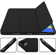Pouzdro pro iPad Pro 12.9" 2022/2021/2020 (6/5/4 gen.), Smart Pencil, se slotem na stylus, černé