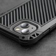 Pouzdro pro iPhone 13, R-JUST AMIRA, pancéřované, černé